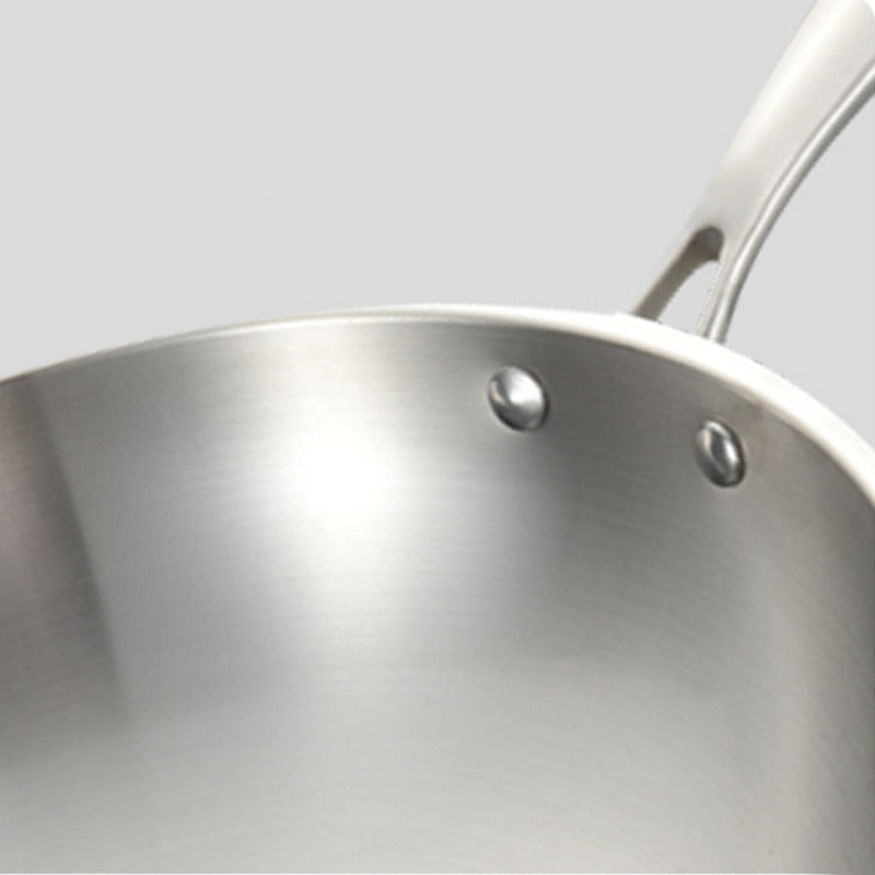 Stainless Steel Wok With Lid Verdi (2 Sizes)