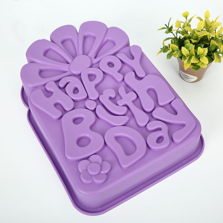 Cake Mold Happy Birthday Eric