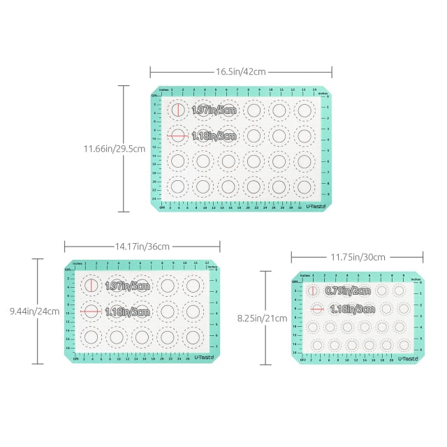 Silicone Baking Mat Set Harper