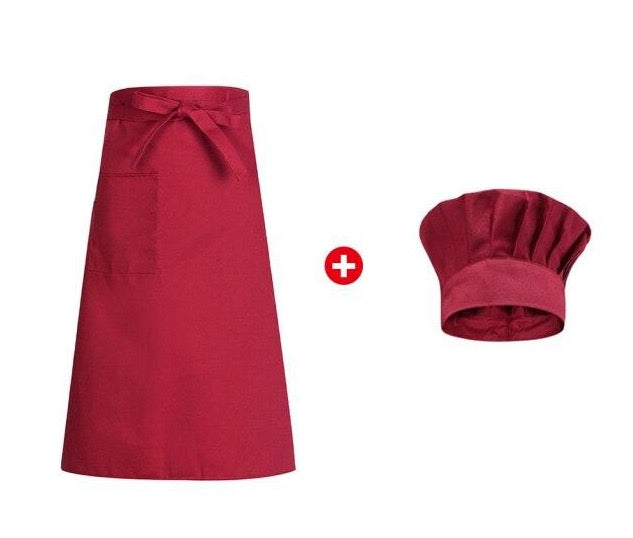 Chefschürze/Hat Set Leonardo (12 Modelle)