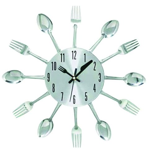 Cutlery Wall Clock Gustav (5 Colors)