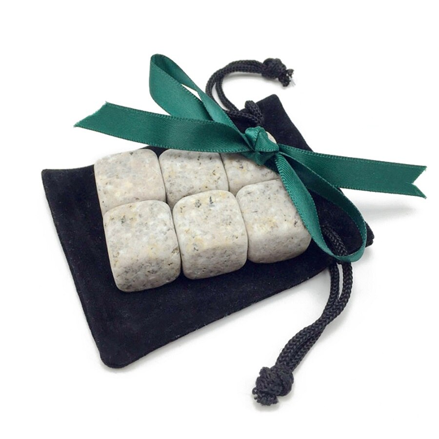 Natural Whiskey Stones Set Montt