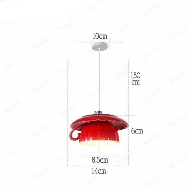 Kitchen Lamp Tea Cup Evans (4 Colors)