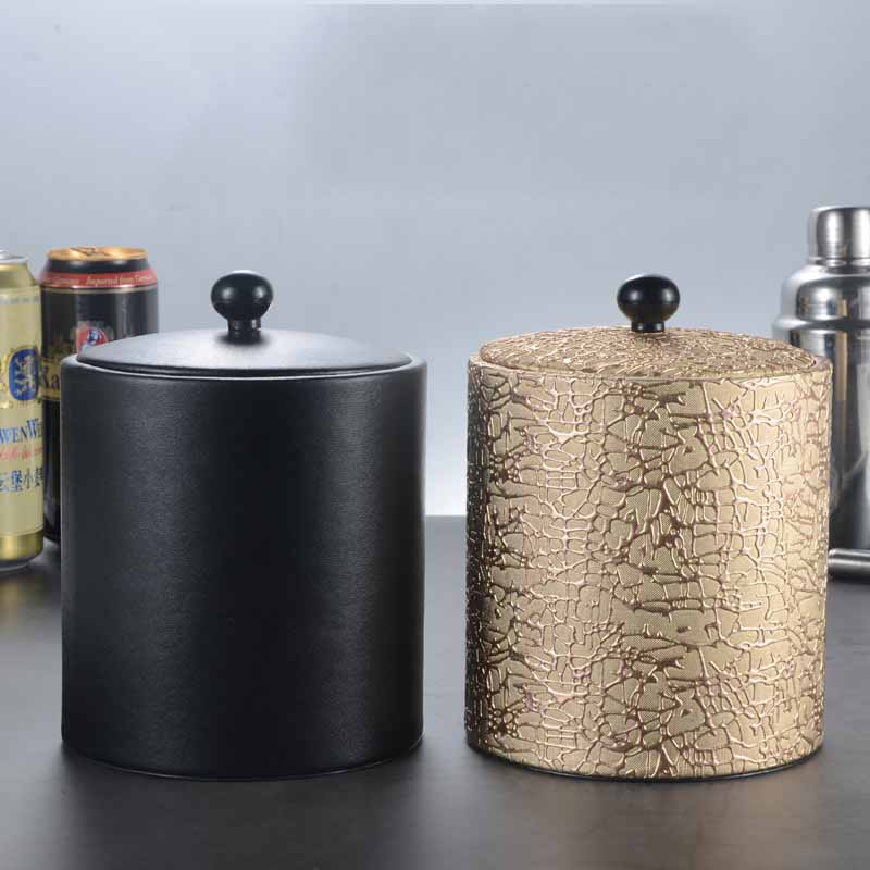 Seau à glace en acier inoxydable avec filtre Penygader (2 couleurs)