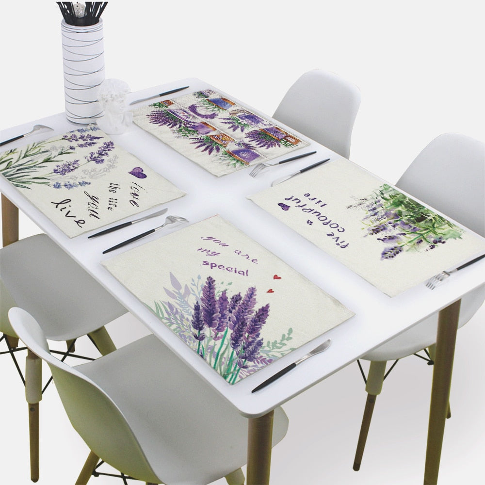 Flower Lavender Napkin Rheidol (14 Models)