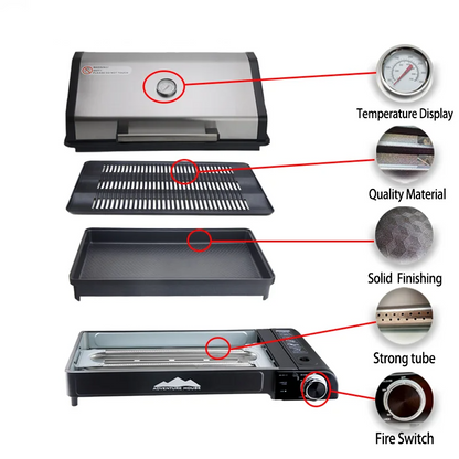 Outdoor Barbecue Grill Tolore