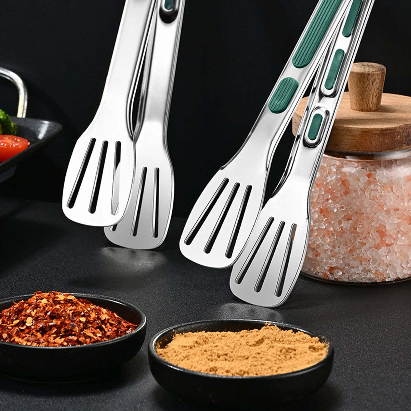 Stainless Steel BBQ Tongs Devid