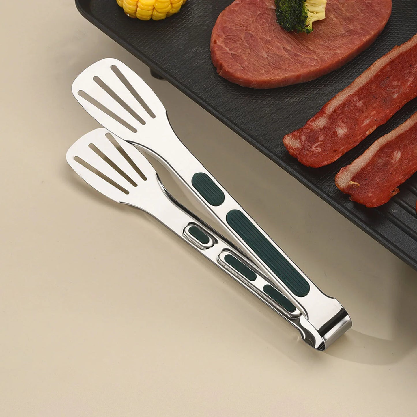 Stainless Steel BBQ Tongs Devid