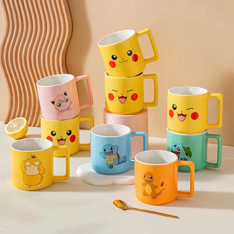 Pokémon Ceramic Mugs (7 Models)