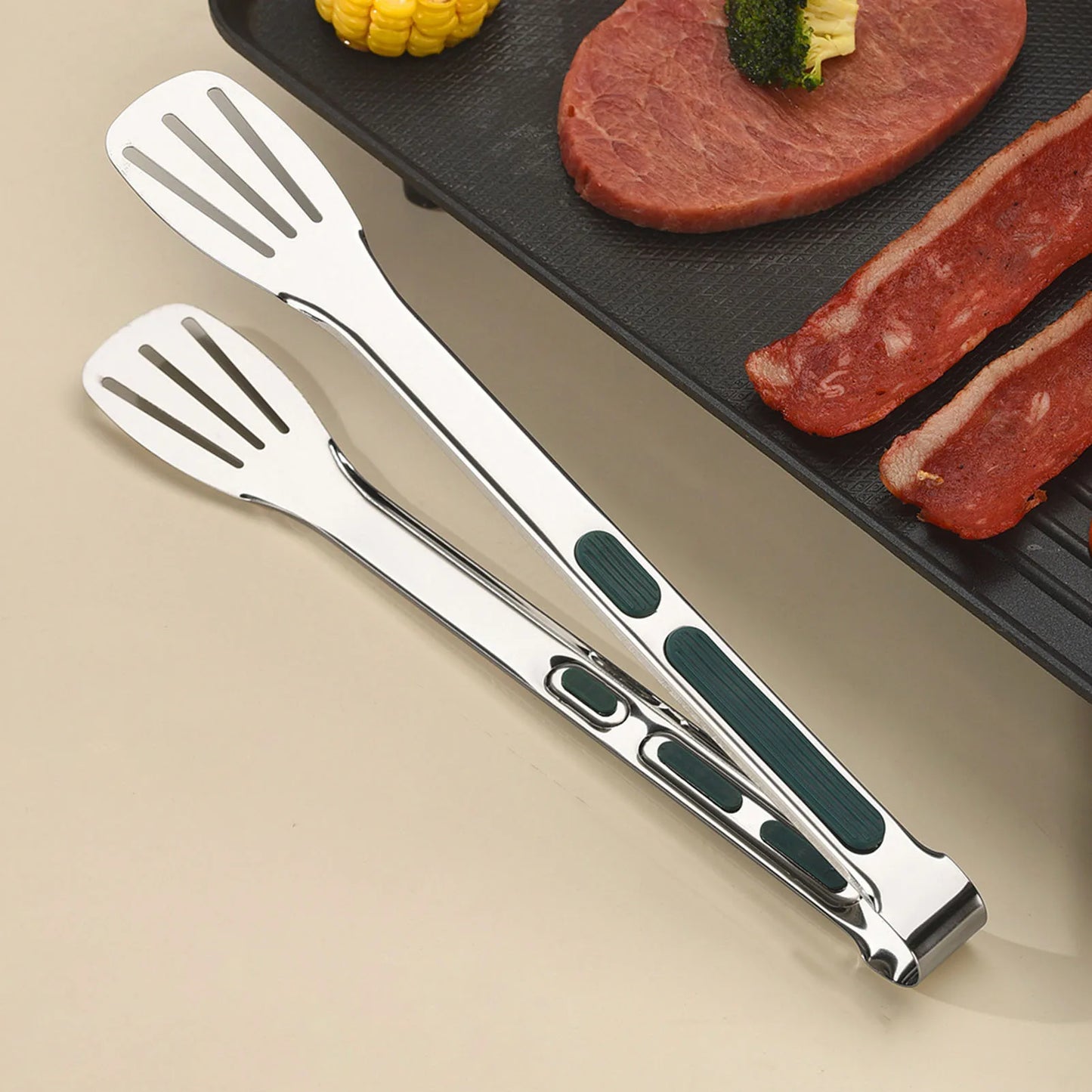 Stainless Steel BBQ Tongs Devid