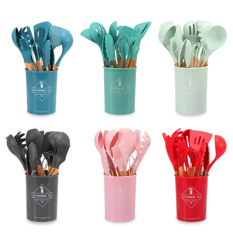 Cooking Utensils Tools Set Eighe (4 Colors)