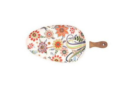 Nordic Ceramic Oval Plate Binn