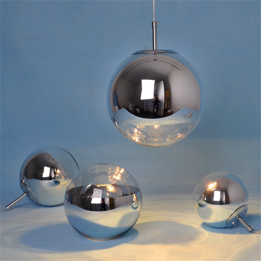 Modern Iron Glass Pendant Lamp Pegaso