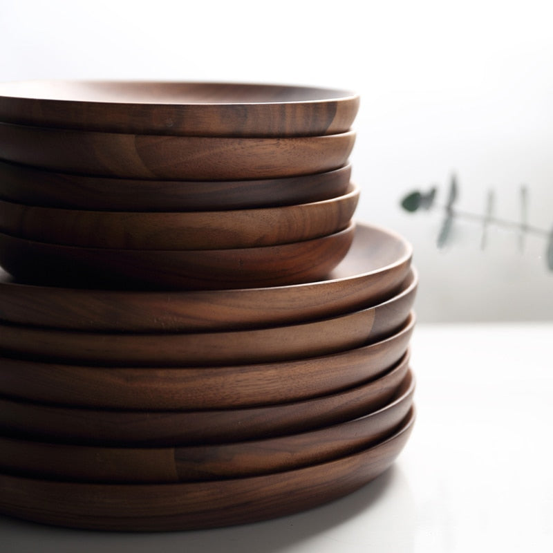 Walnut Wooden Plate Pucon (2 Sizes)