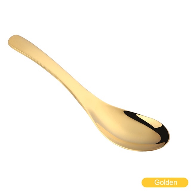 Stainless Steel Round Spoon Taff (7 Colors)