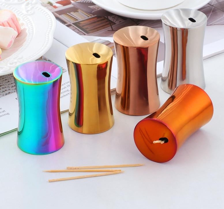 Stainless Steel Toothpick Box Esk (5 Colors)