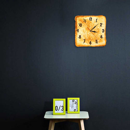 Toasted Bread Kitchen Wall Clock