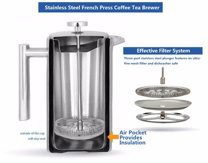 French Press Coffee Maker Lens (3 Size)