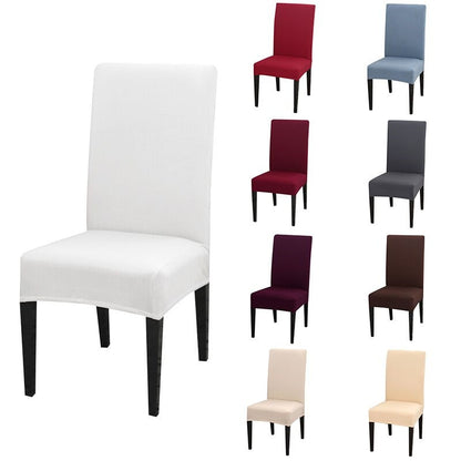 Solid Color Chair Cover Kemi