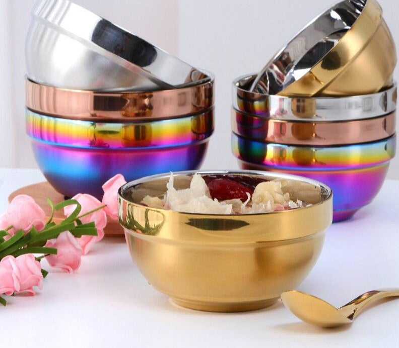 Stainless Steel Bowl Set Giethoom (4 Colors)