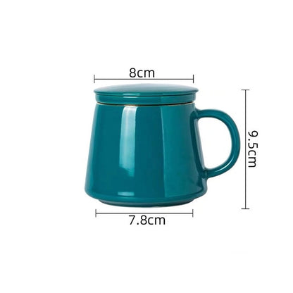 Tea Cup With Filter Mawr (6 Colors)