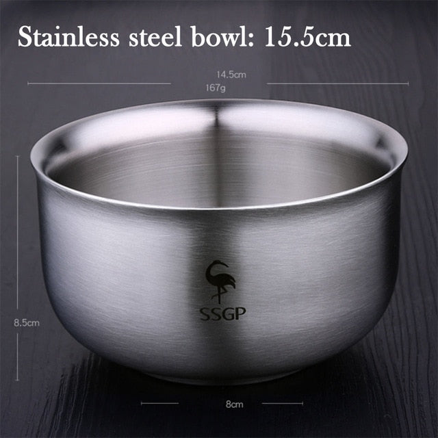 Stainless Steel Bowl Biertan