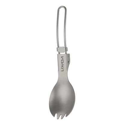 Titanium Folding Spoon/Fork Bald