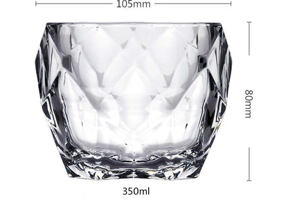 Diamond Cut Whiskey Glass Reno