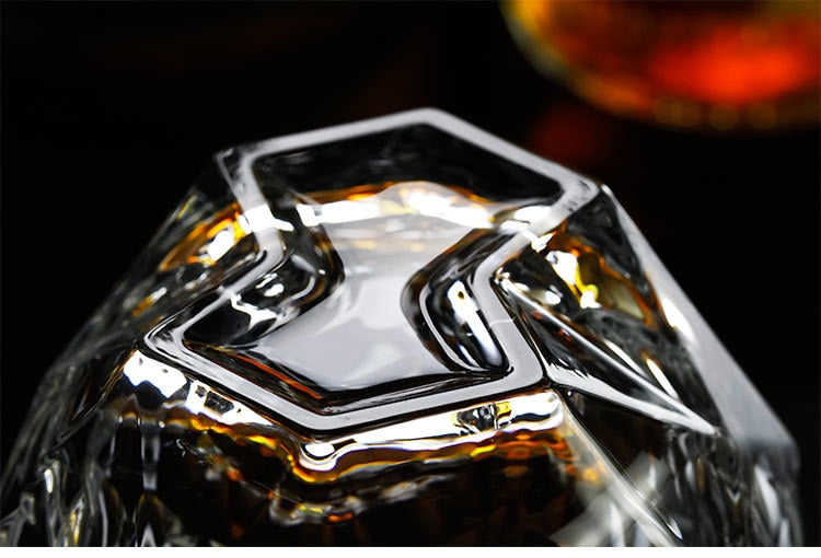 Diamond Cut Whiskey Glass Reno