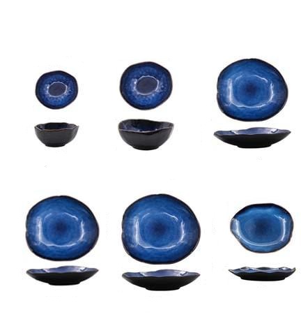Dîne en porcelaine de forme irrégulière Nechako