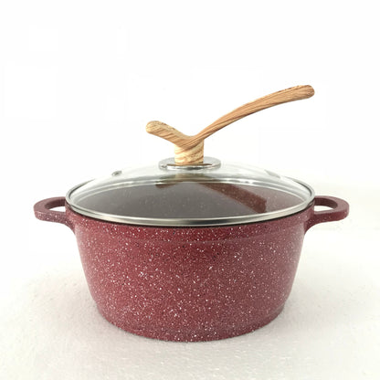 Non-Stick Marble Coating Pot Daiya (4 Colors)