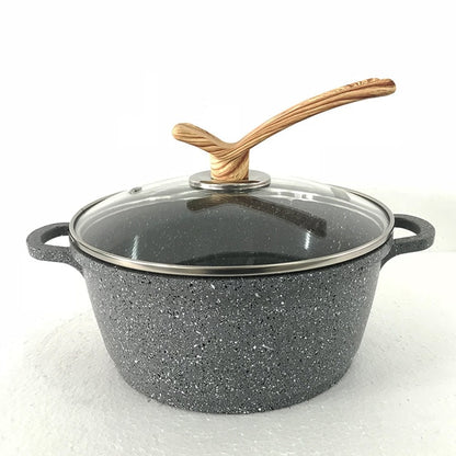 Non-Stick Marble Coating Pot Daiya (4 Colors)