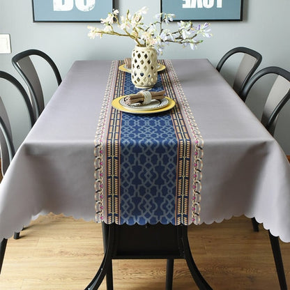 Rectangular Waterproof Tablecloth Broadway (3 Colors and 7 Sizes)