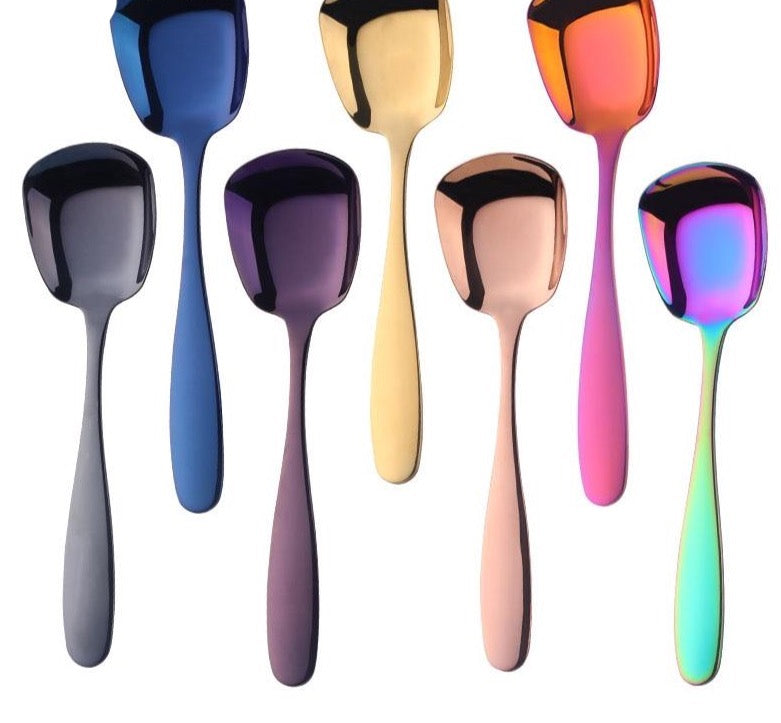 Stainless Steel Spoon Warning (7 Colors)
