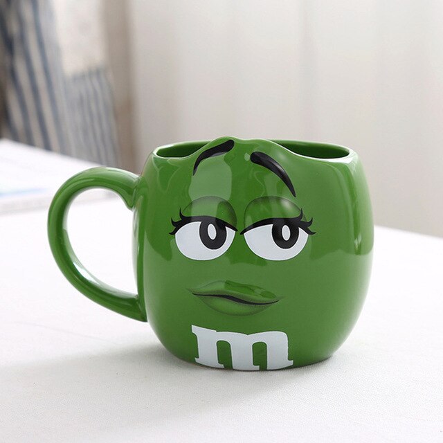 M&M'S Set Regalo 6 Tazze Da Caffè Con Personaggi E Frasi Divertenti - Tazze Colorate Per Tè, Idea Compleanno Unica E Regalo Per Amici