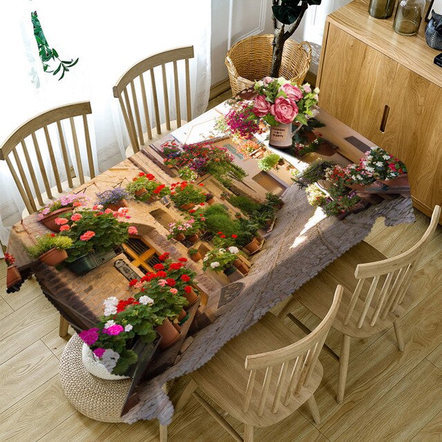 3D Landscape Tablecloth Trent (8 Styles)