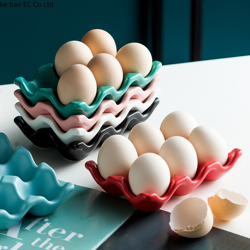 Ceramic Egg Box Nolasc (6 Colors)