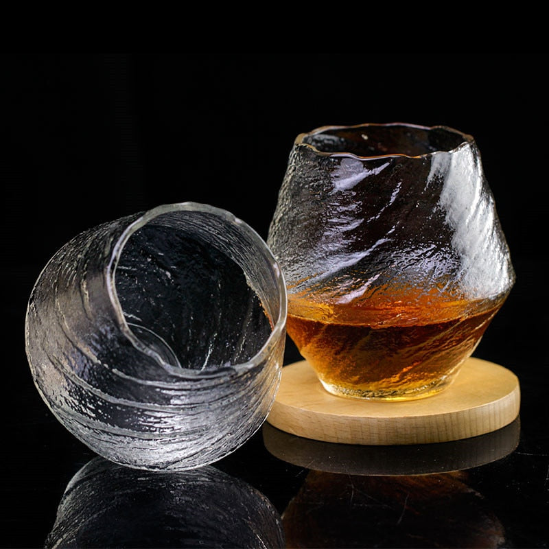 Japanese Whiskey Glass Set Sawara