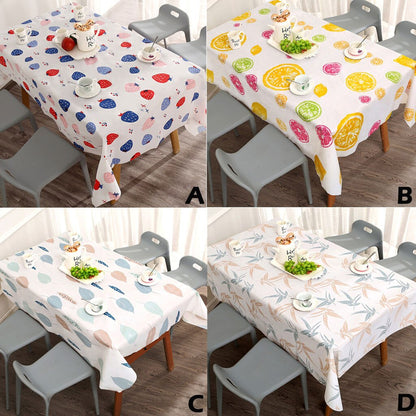 Waterproof Plastic Tablecloths Brampton (4 Colors)
