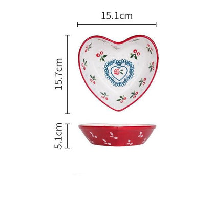 Ceramic Heart Bowl Trosc (2 Colors)