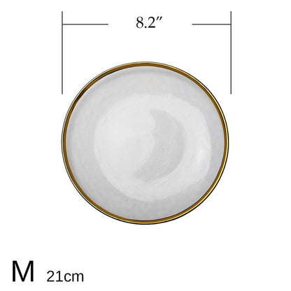 Elegant Glass Plate Misko