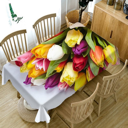 3D Flower Tablecloth Bach (6 Styles)