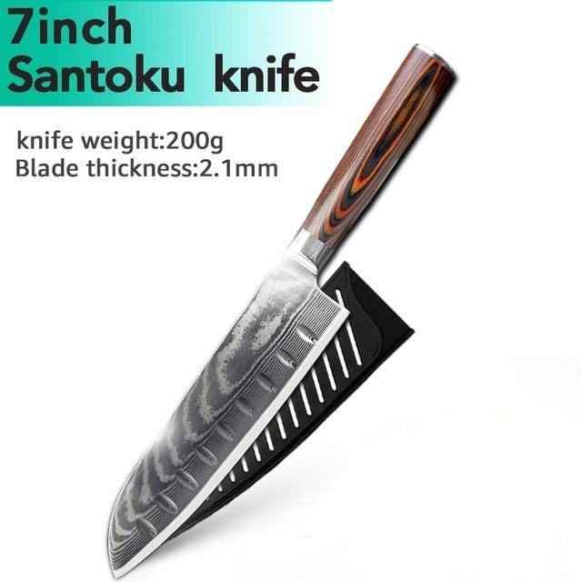 Japanese Kitchen Knives Kokedera (4 Models)