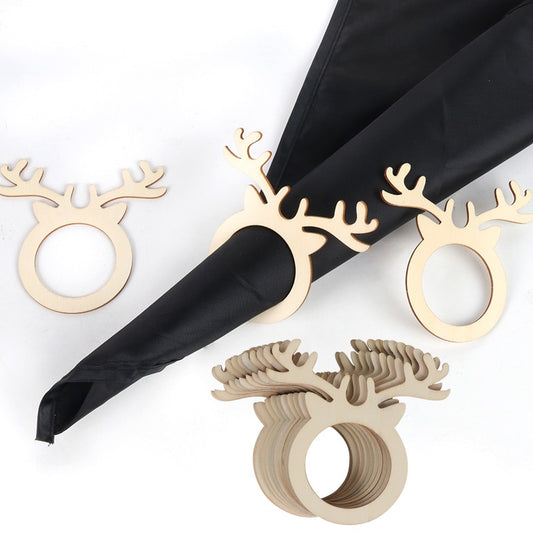 Reindeer Napkins Ring Set Peñalara