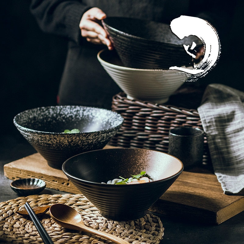 Japanese Ceramic Bowl Shirouma
