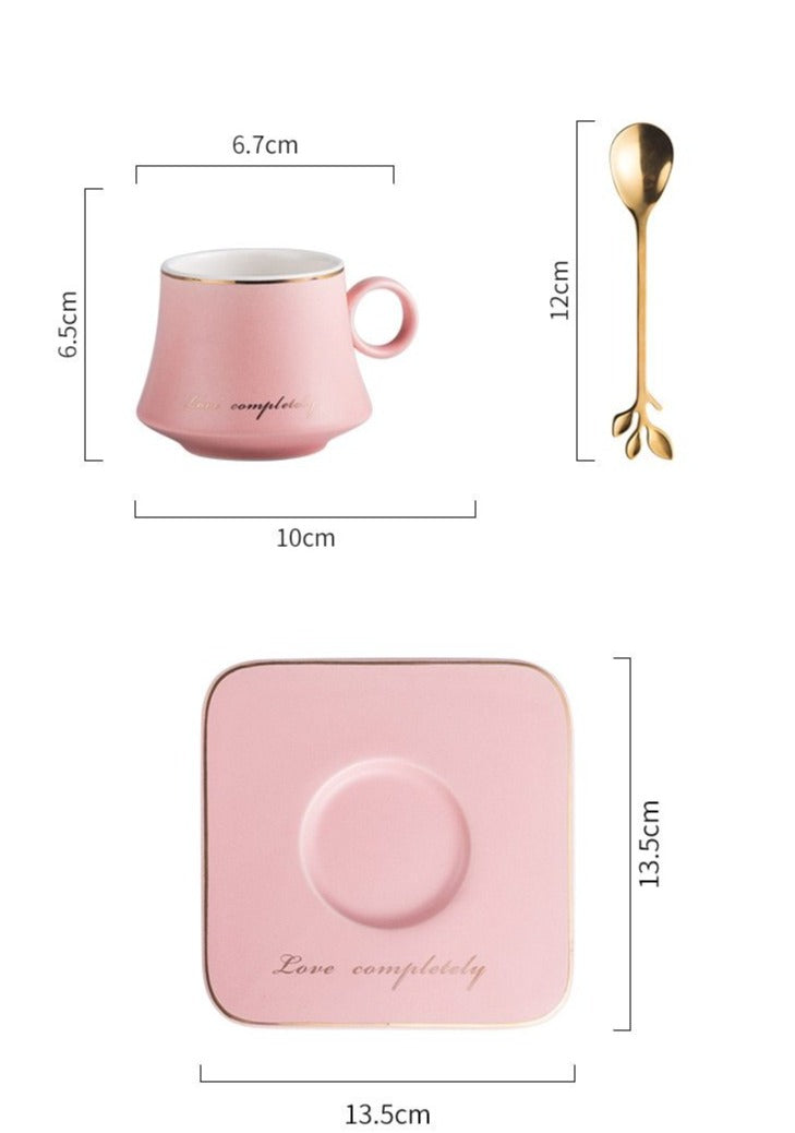 Porcelain Coffee Mug Dragor (4 Colors)