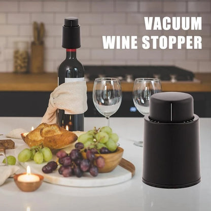 Stainless Steel Vacuum Wine Stopper Koszeg