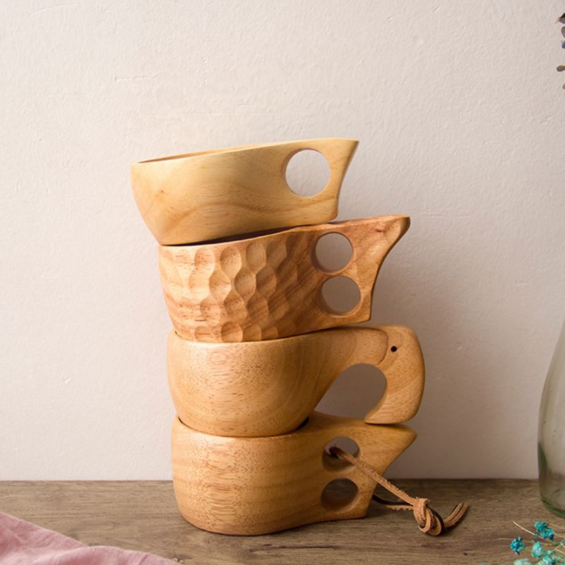 Original Wooden Coffee Cup Ebeltoft (4 Models)
