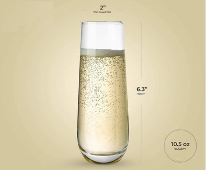 Champagne Flute Glass Delaware