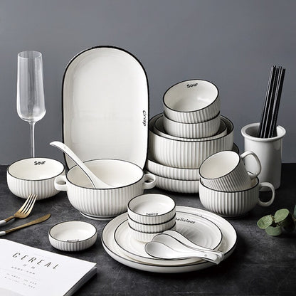 Ceramic Dinner Plate Gustav